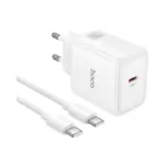 HOCO N83 Profit single port PD40W charger set(C to C)(EU) – Image 4