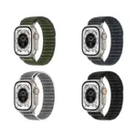 hoco WA42  Braclet Fabric series loop wave pattern nylon strap(44/45/46/49mm) – Image 8