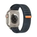hoco WA42  Braclet Fabric series loop wave pattern nylon strap(44/45/46/49mm) – Image 3