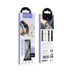 hoco WA43 Jane Eyre series loop magnetic buckle nylon strap(44/45/46/49mm) – Image 5
