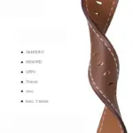 Hoco WH10  Braclet Original series GT leather strap(22mm) – Image 10