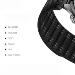 Hoco WH15 Fabric series loop wave pattern nylon strap(22mm) – Image 2