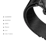 Hoco WH16  Braclet Precioso series magnetic Milanese steel strap(22mm) – Image 11
