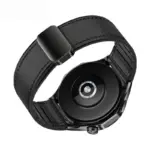 Hoco WH18 Basic series two-section double magnetic buckle silicone leather strap(22mm)