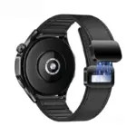 Hoco WH18 Basic series two-section double magnetic buckle silicone leather strap(22mm) – Image 2