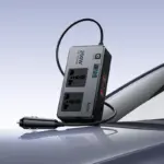 HOCO Z66 New 2-socket universal(PD66W/1C2A) car inverter – Image 5