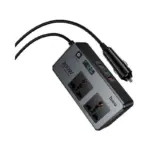 HOCO Z66 New 2-socket universal(PD66W/1C2A) car inverter – Image 4