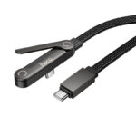 Câble HOCO U150 60W Type-C avec support pliable – Image 3
