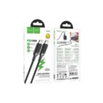 Câble HOCO U153 Type-C vers Type-C 100W (1,2 m) – Image 3