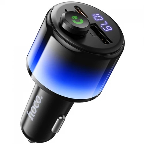 HOCO E166 Path – Chargeur Voiture PD 42W + Modulateur FM Bluetooth 6.0 – Image 2