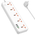 Multiprise HOCO AC14A Rico PD30W + QC3.0 + 5 prises UE – Image 7