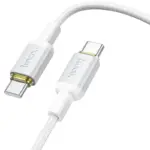 Câble HOCO X128 Benefit USB-C vers USB-C connecteurs