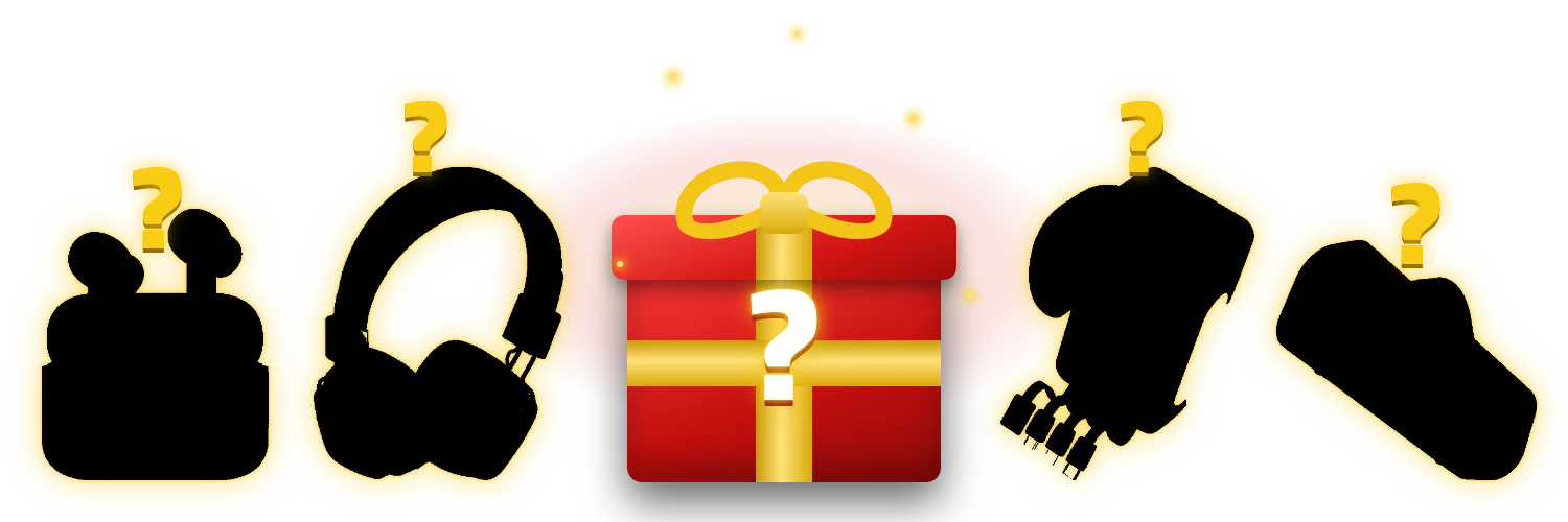 Vendredi Surprise Hoco : 4 gagnants, un produit surprise chacun, à gagner en commandant le vendredi sur hoco.dz